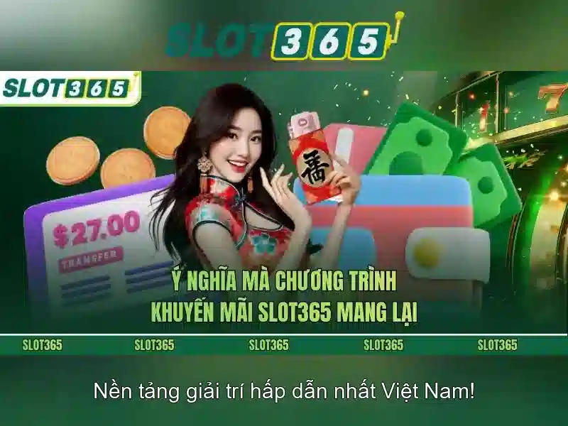 Các trò chơi nổi bật trên Slot365