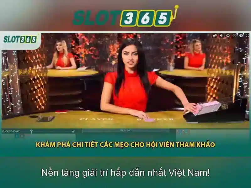 Trải nghiệm người chơi tại Slot365