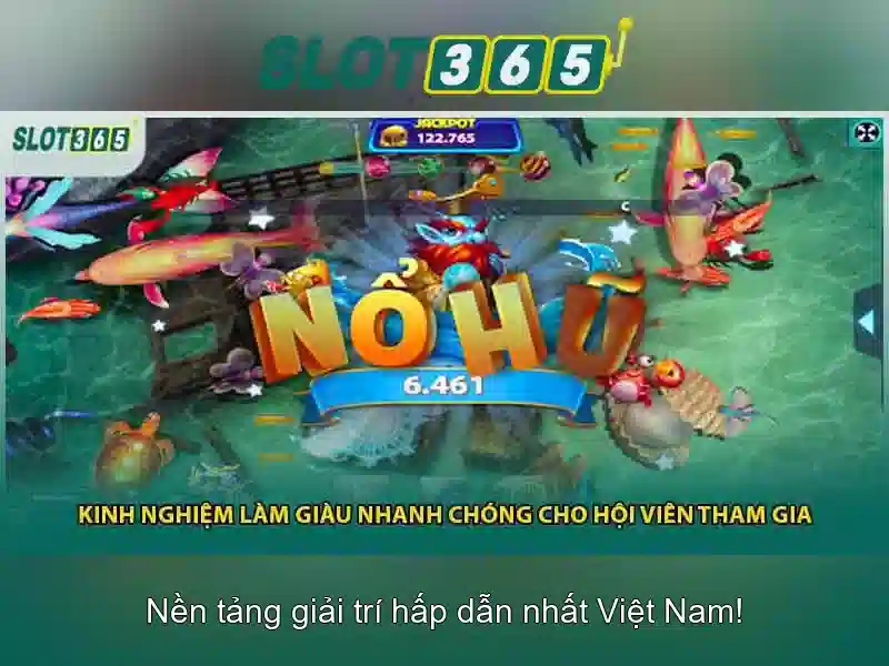 Các trò chơi tại Slot365